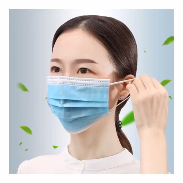⁦طقم كمامات للاستخدام مرة واحدة مكون من 50 قطعة⁩ - الصورة ⁦4⁩