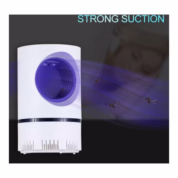 ⁦صاعق بعوض كهربائي قاتل للبعوض مزود بإضاءة LED ومزود بمروحة شفط قوية يعمل بمنفذ USB⁩ - الصورة ⁦6⁩
