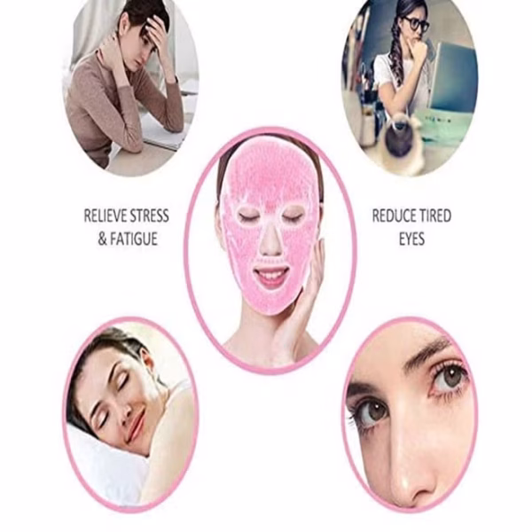 ⁦قناع وجه بحبيبات جل للعلاج الساخن والبارد⁩ - الصورة ⁦8⁩